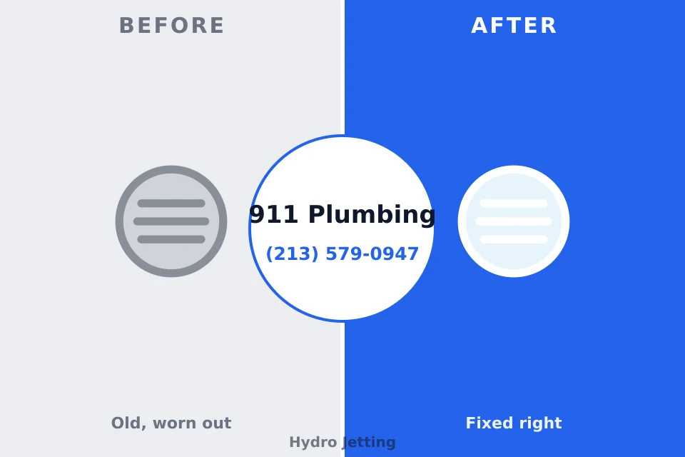 Before and after: plumbing company Darlington, SC